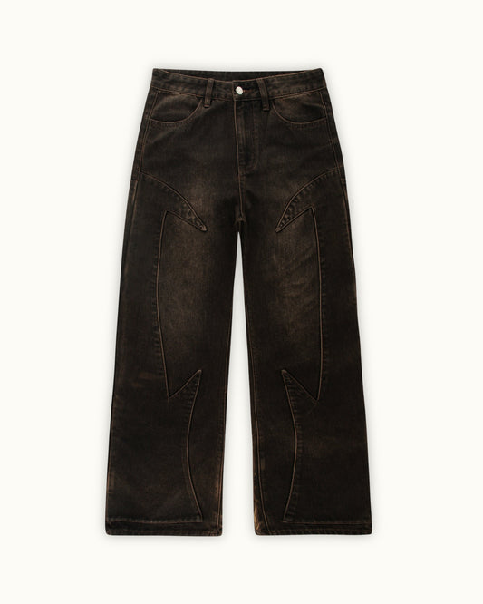 Calça Jeans Pavtros Studios Divine Renaissance Wide Leg