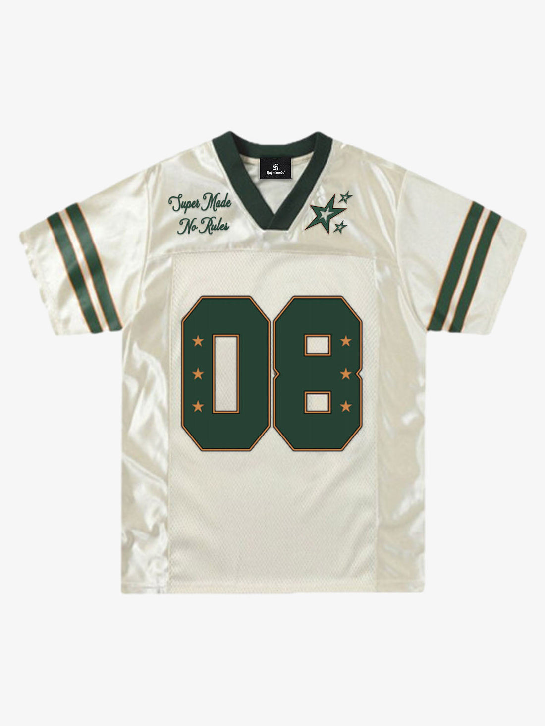 Camiseta Pavtros Studios Green Retro Jersey Oversized