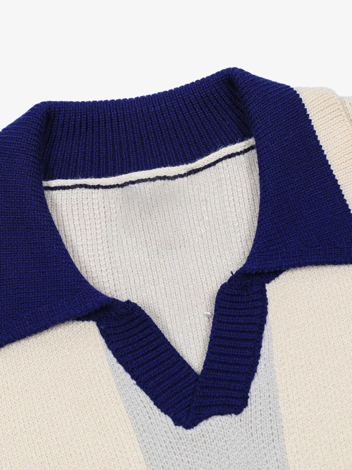 Suéter Pavtros Striped Polo Knit