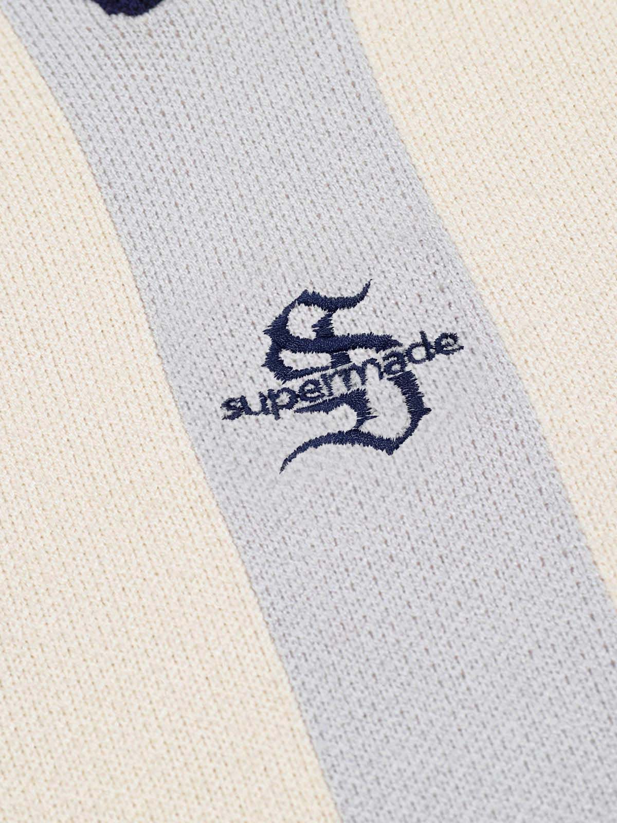Suéter Pavtros Striped Polo Knit