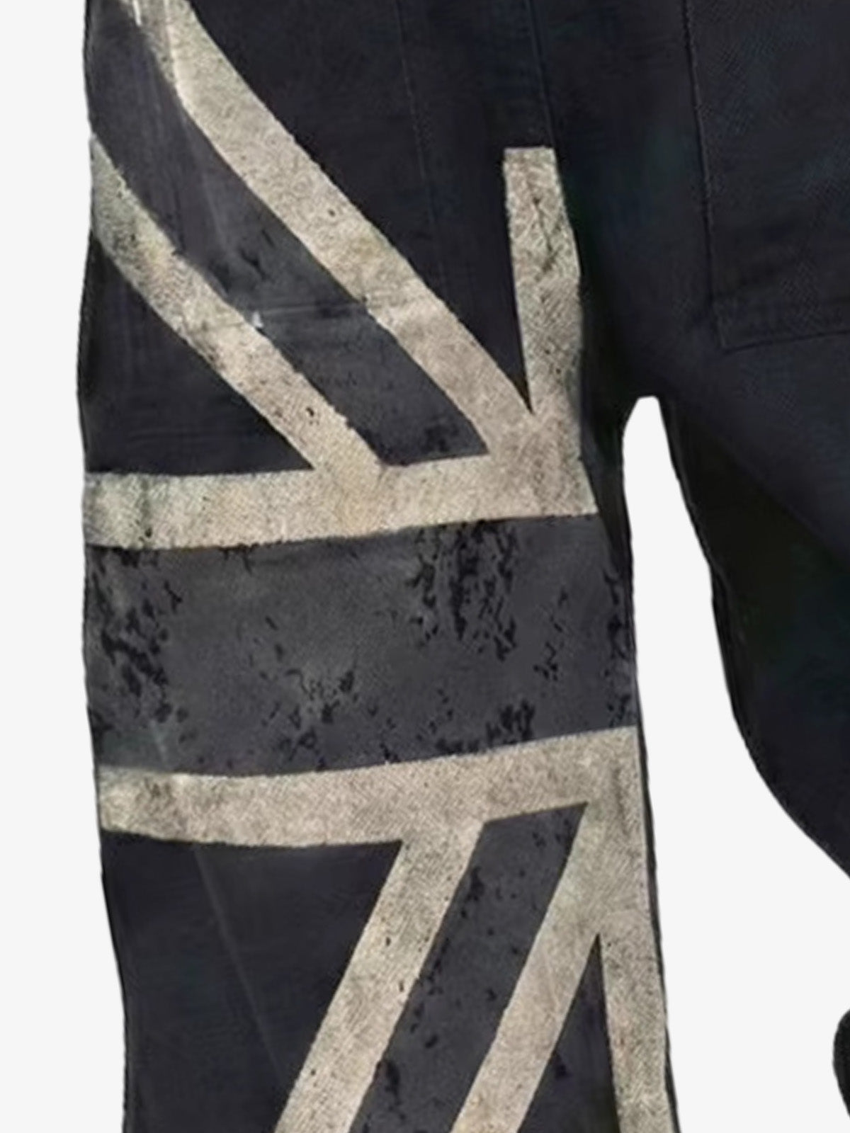 Calça Pavtros Flag Graphic Washed Distressed