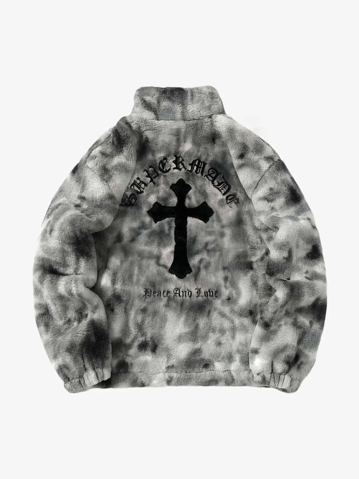 Jaqueta Pavtros Studios Gothic Cross Fleece Jacket — Foto 13