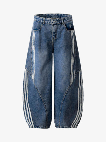 Calça Pavtros Contrast Side Stripe Barrel