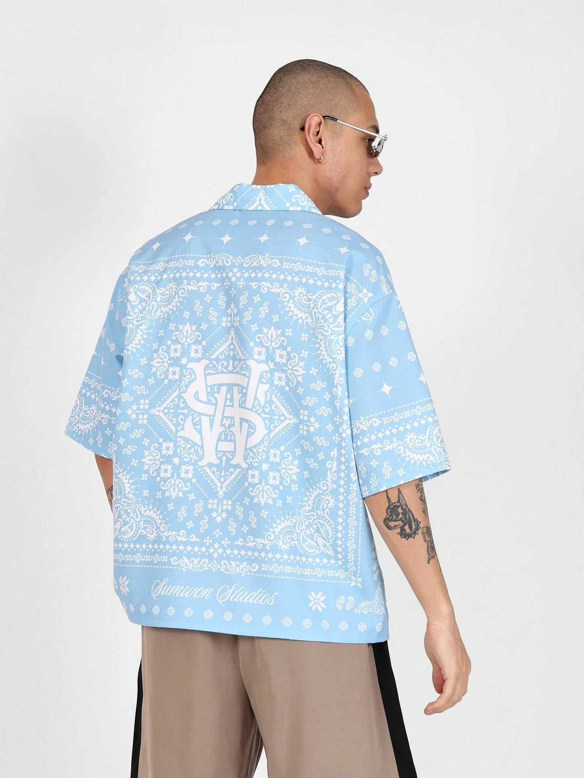 Camisa Pavtros de Manga Curta Crips