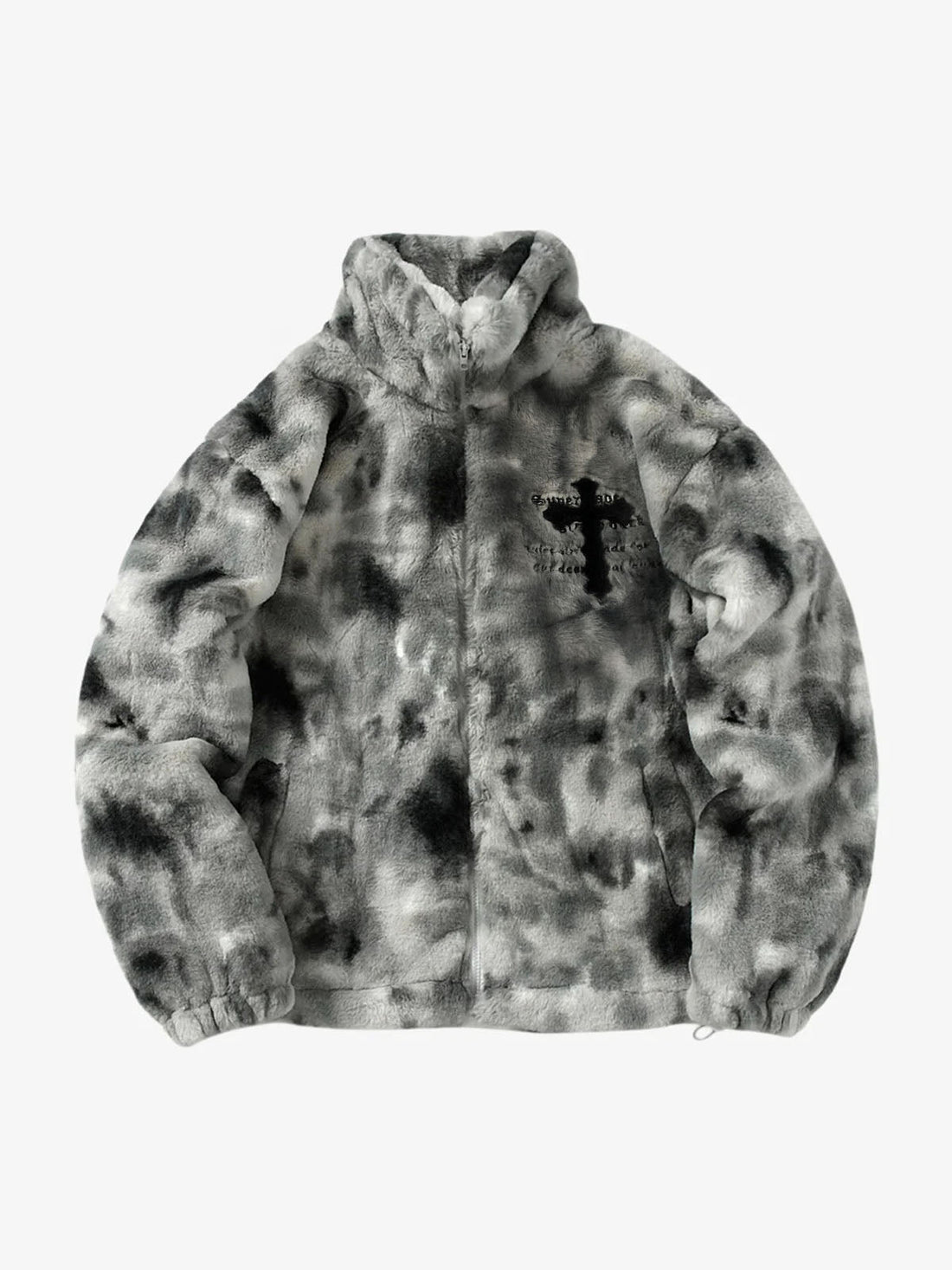 Jaqueta Masculina Studios Gothic Cross Fleece Jacket — Pavtros