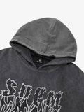 Moletom Pavtros Wash Burned Hoodie