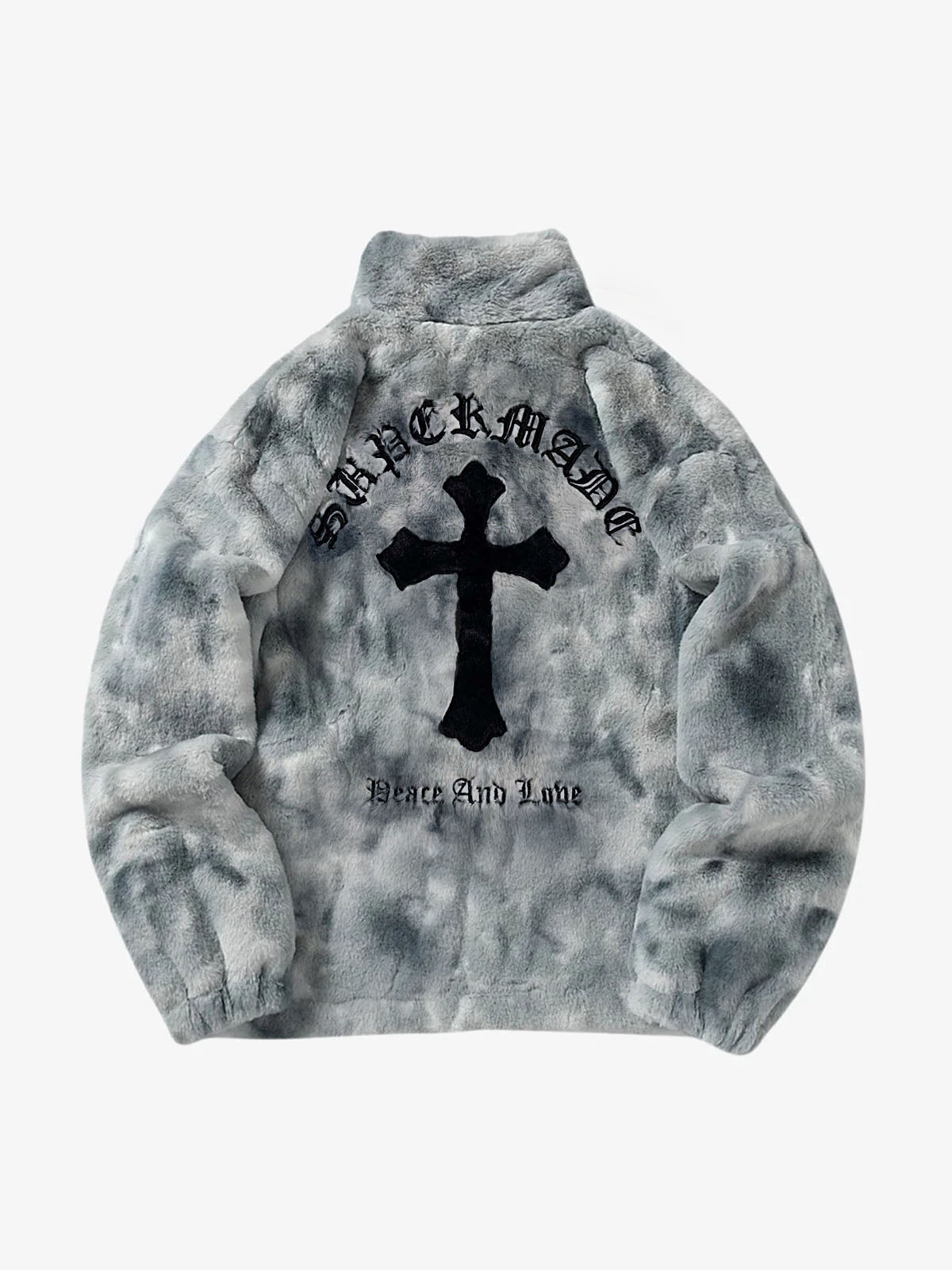 Jaqueta Pavtros Studios Gothic Cross Fleece Jacket — Foto 14