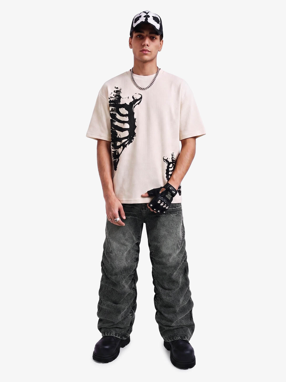 Calça Pavtros Y2k Faded Stacked