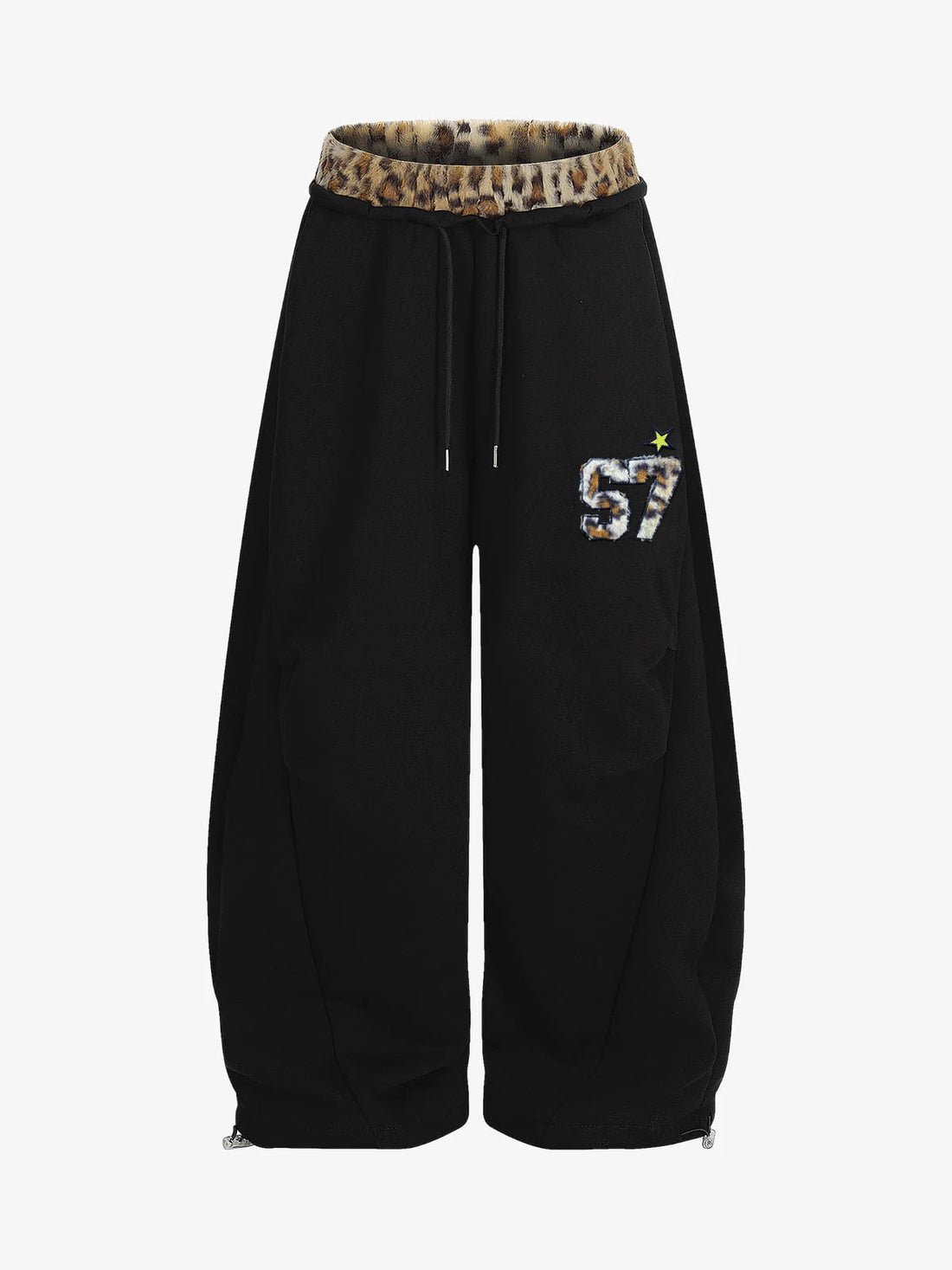 Calça Pavtros Double Waist Leopard Patch - foto 1