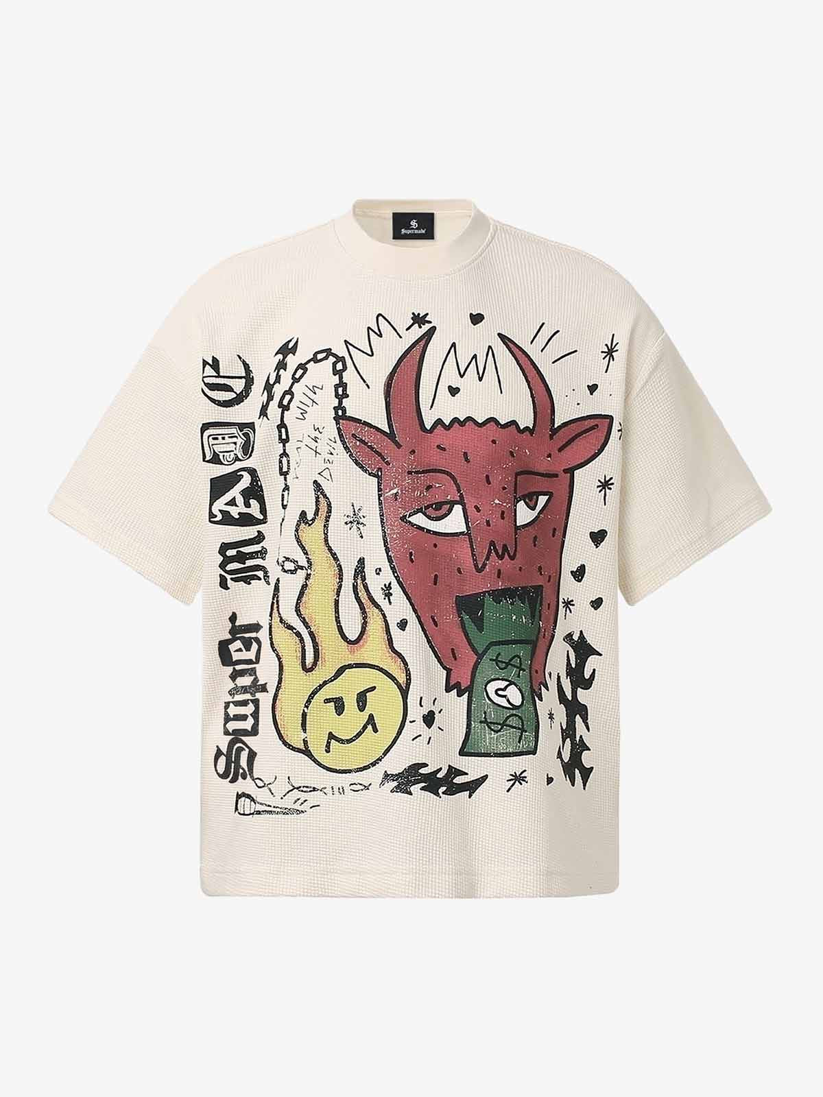 Camiseta Pavtros Studios Doodle Oversized