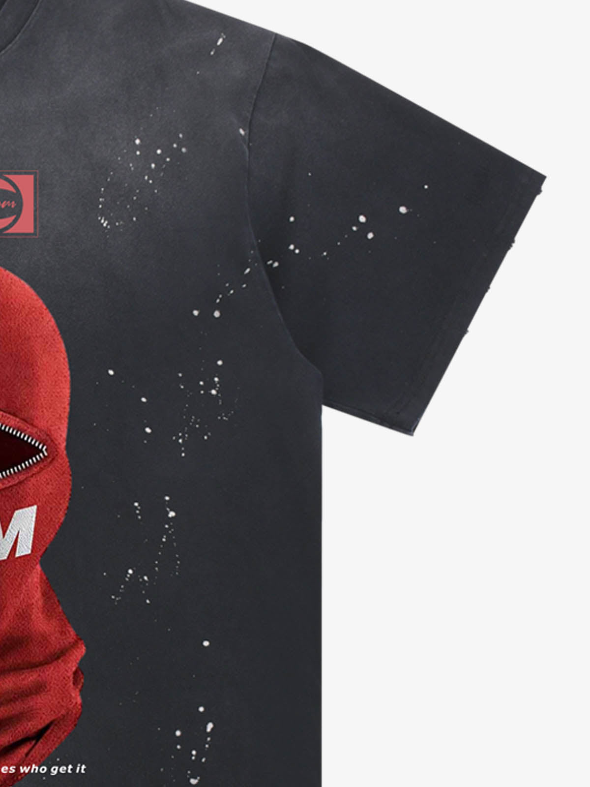 Camiseta Pavtros Studios Balaclava Zipper Oversized