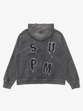 Moletom Pavtros Wash Burned Hoodie