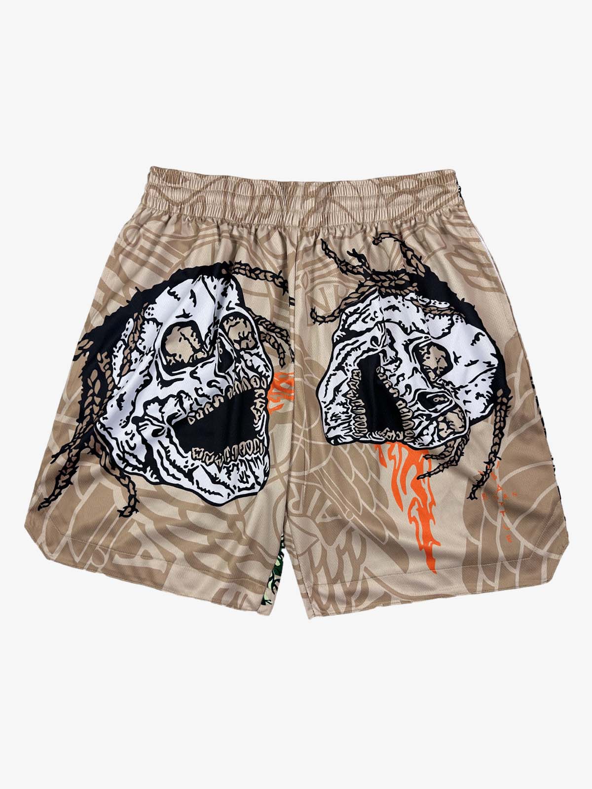 Shorts Pavtros Skull Graphic Athletic