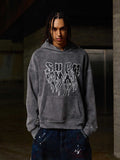 Moletom Pavtros Wash Burned Hoodie