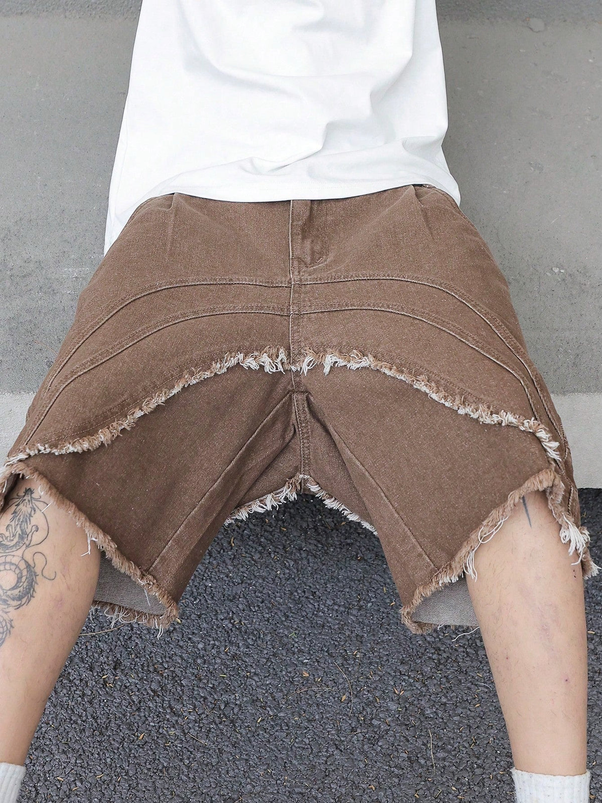 Short Pavtros Denim Jeans Aesthetic - foto 8