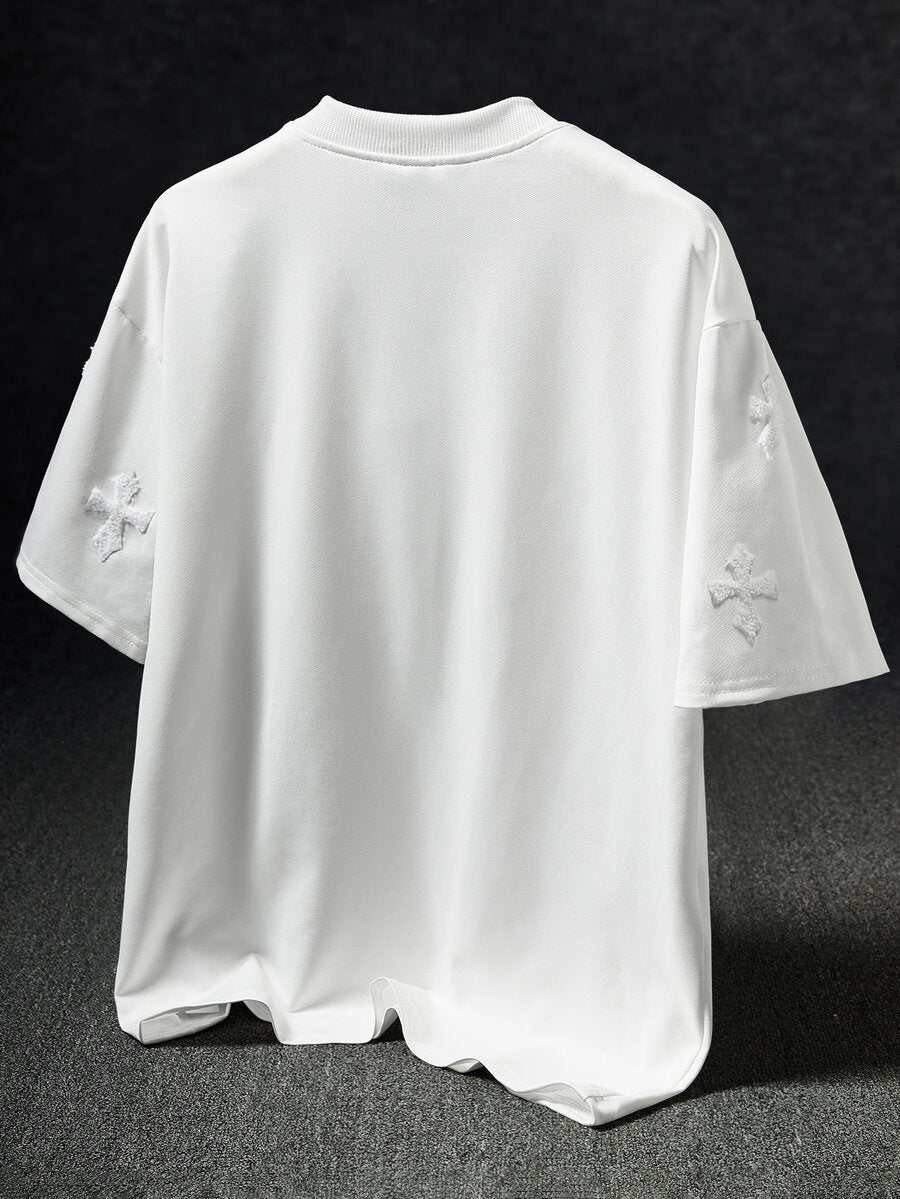 Camiseta Pavtros Estampa Cruzada