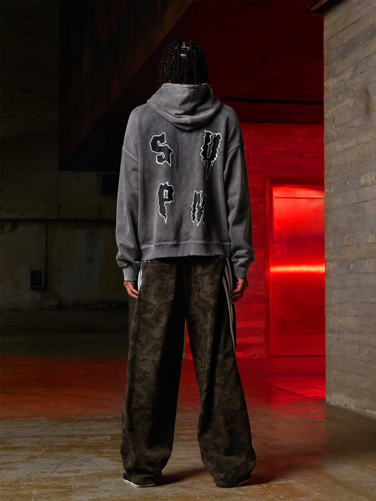 Moletom Pavtros Wash Burned Hoodie