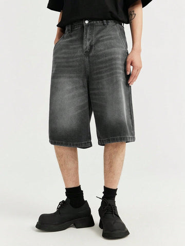 Short Pavtros Denim Lavada Diagonal - foto 1