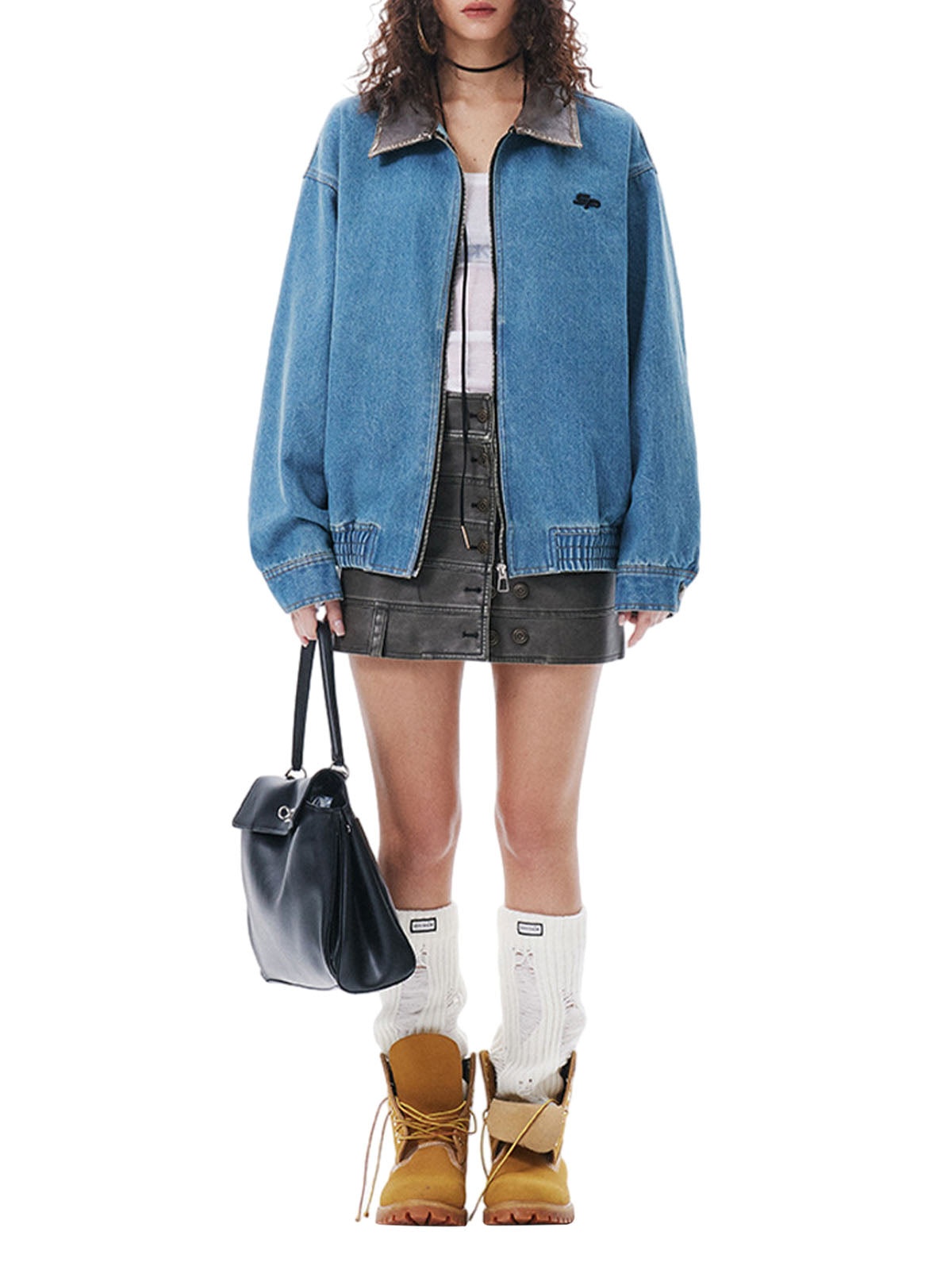 Jaqueta Pavtros Heavy Washed Denim Work - foto 8
