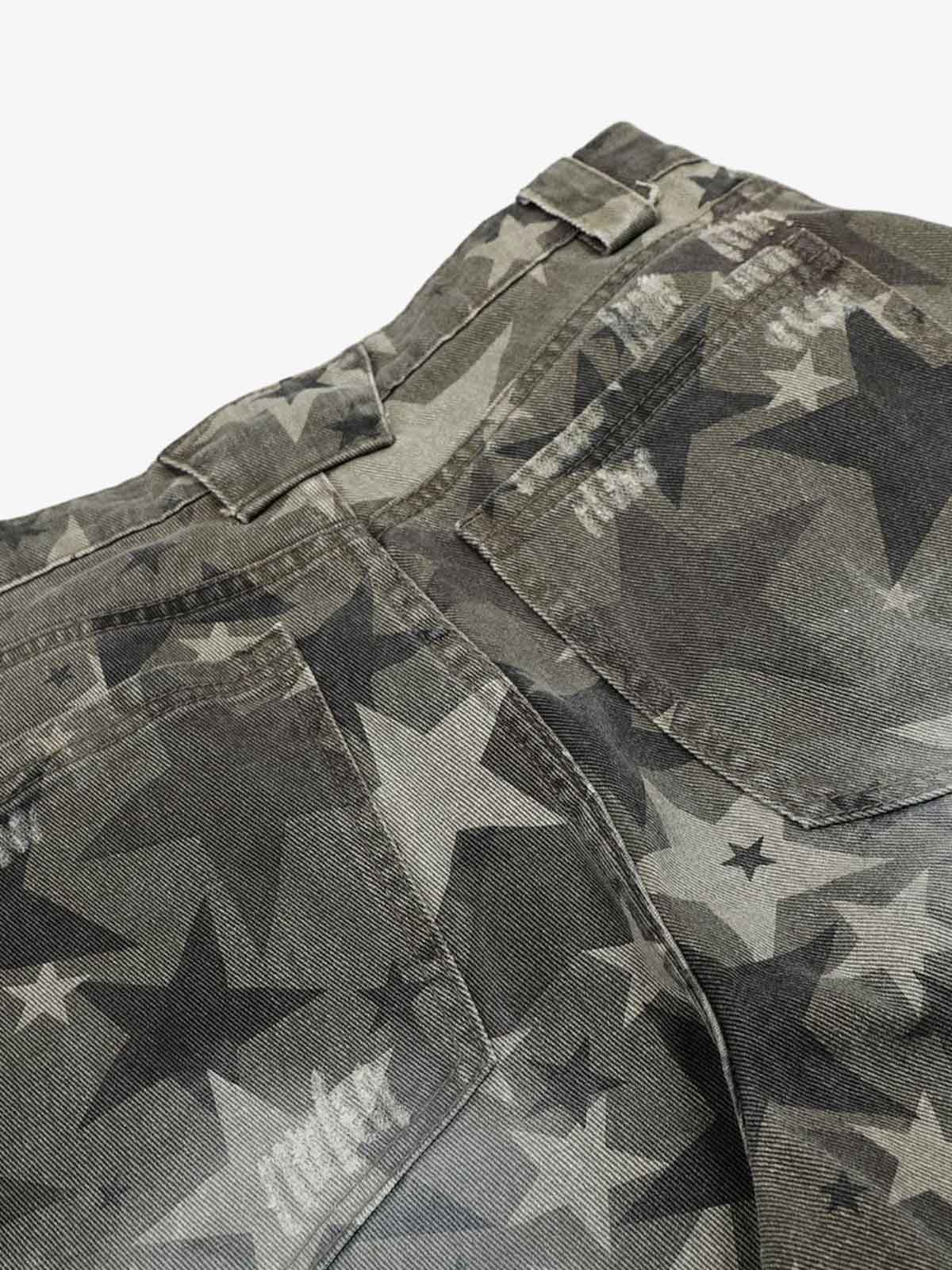 Calça Pavtros Camouflage Machete Star Wide