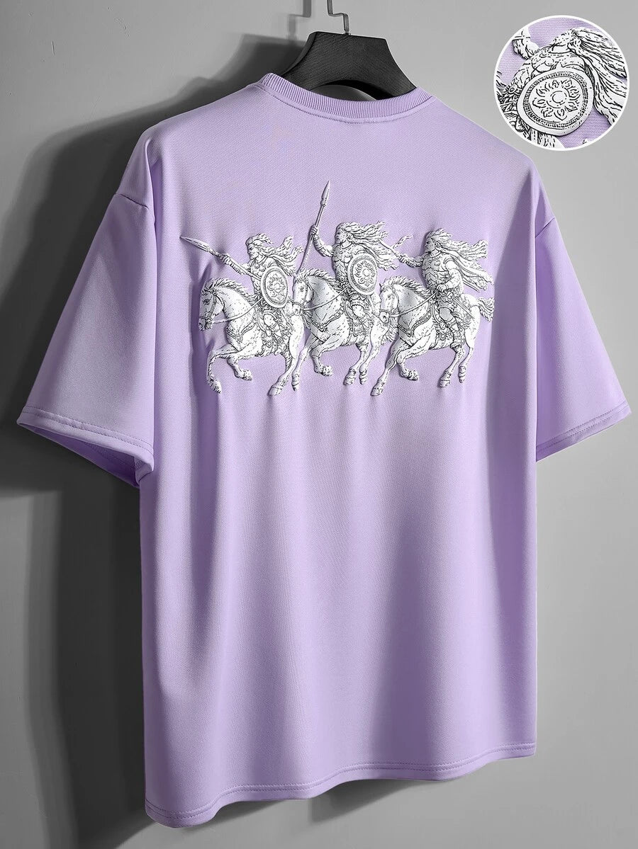 Camiseta Pavtros Estampa Cruzada