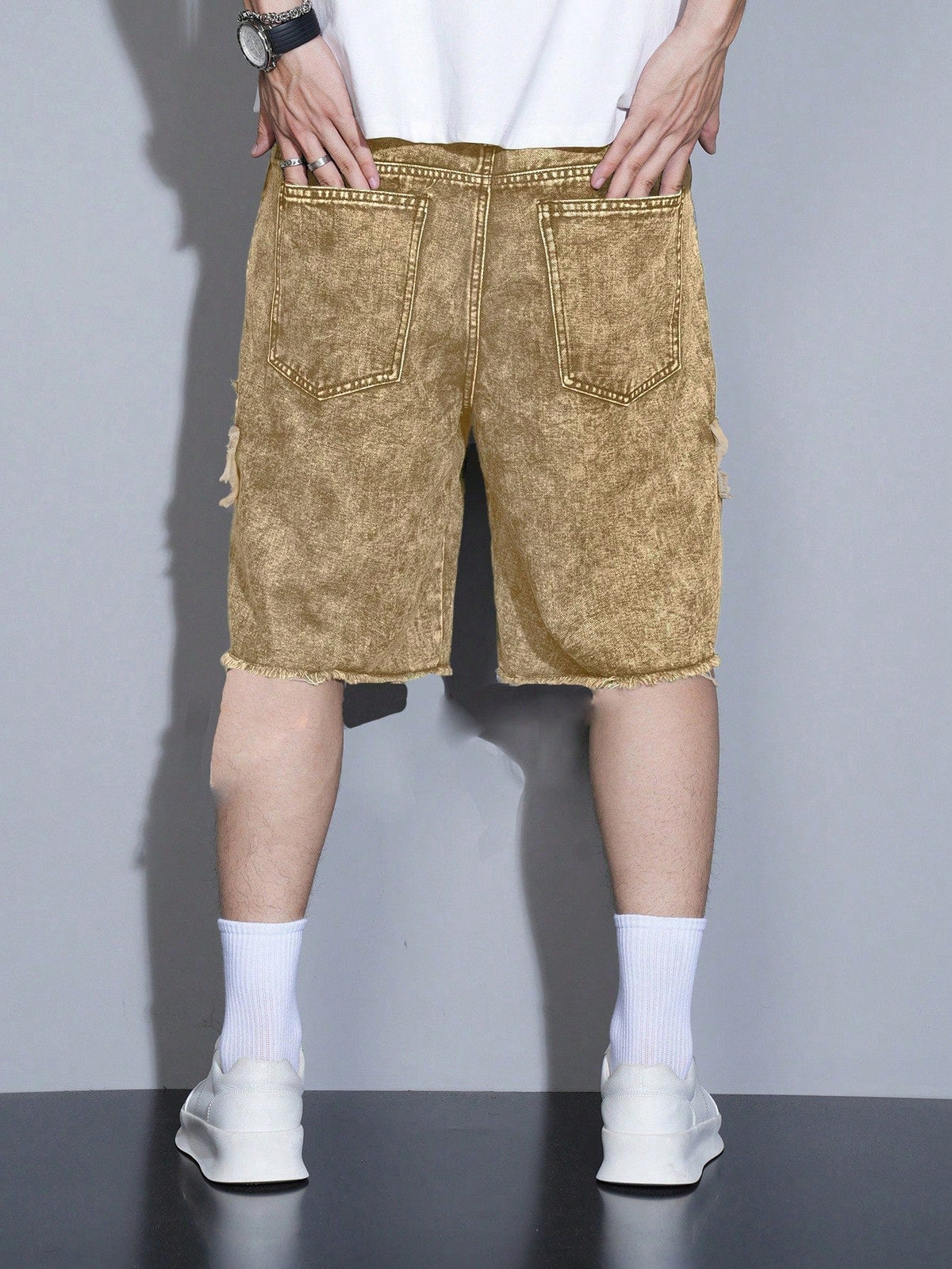 Short Pavtros Denim Pentagonal - foto 1
