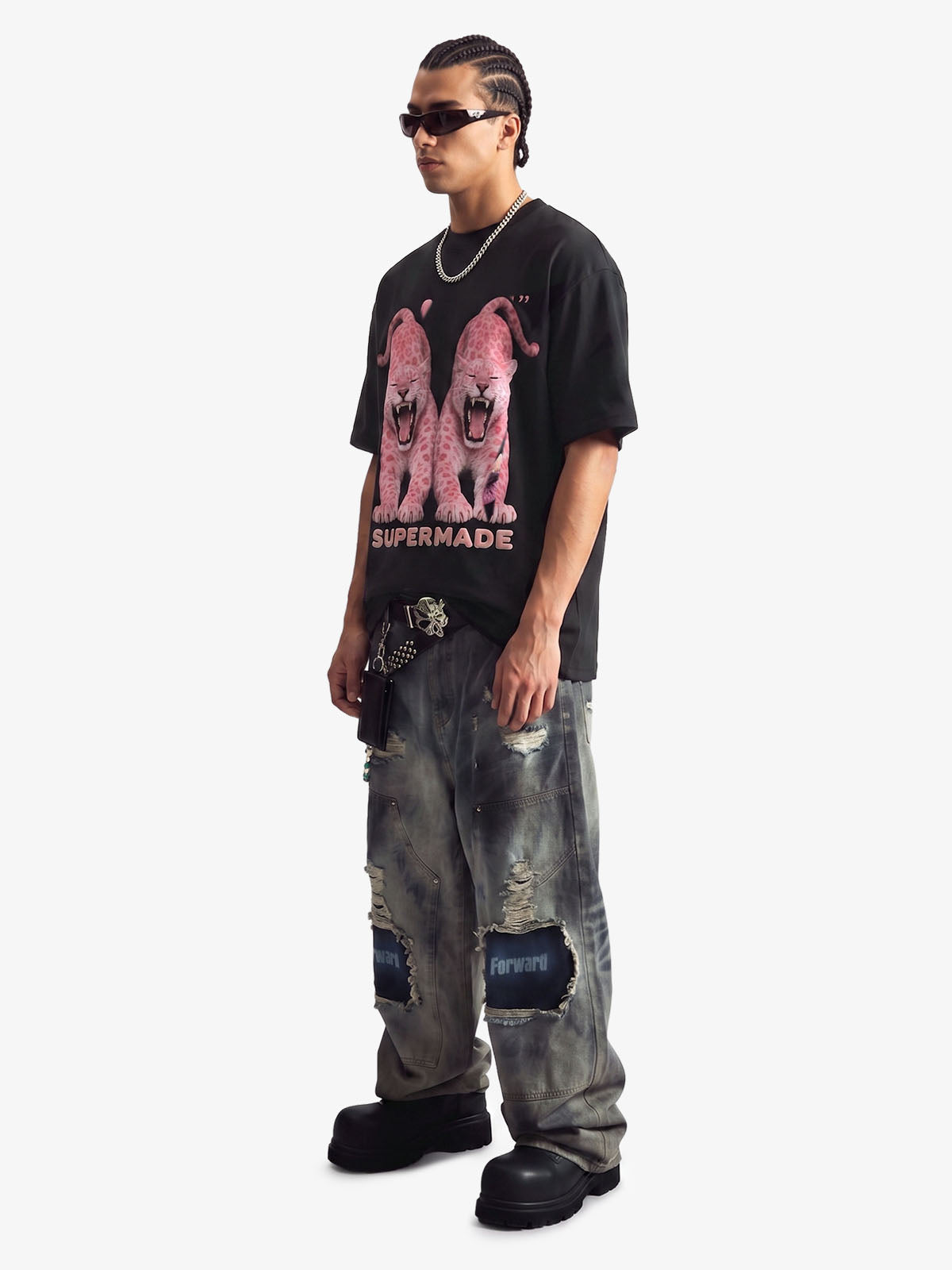 Camiseta Pavtros Pink Jaguars