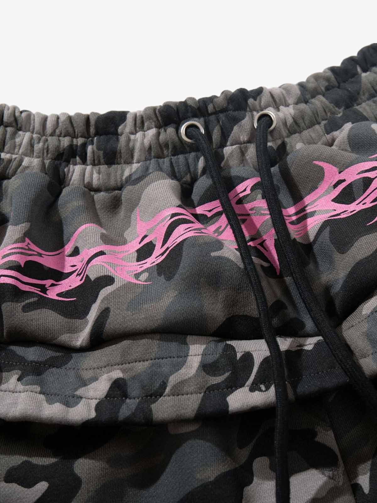 Calça Pavtros Y2k Camo Print Barrel