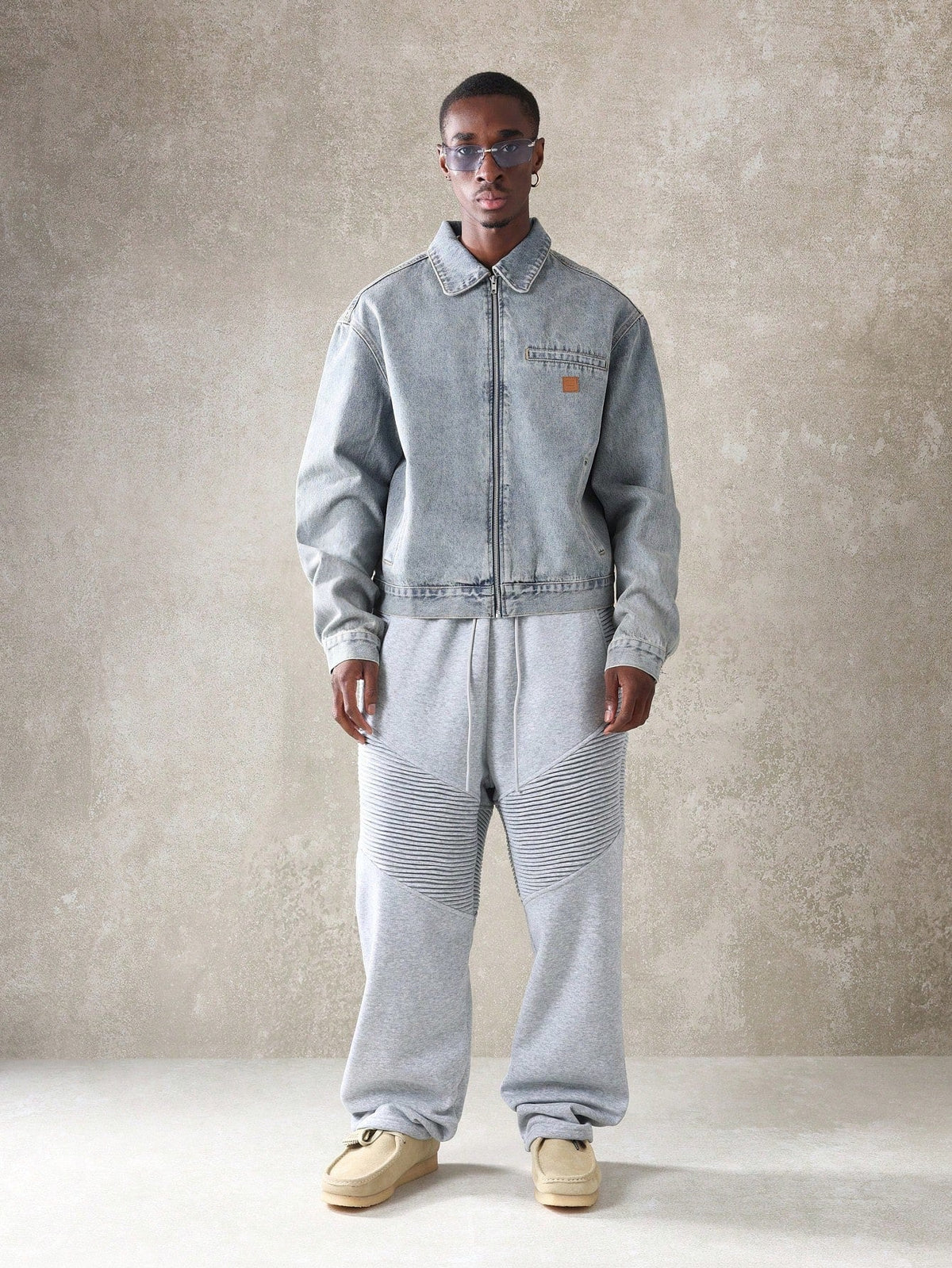 Jaqueta Pavtros Harrington Denim - foto 2