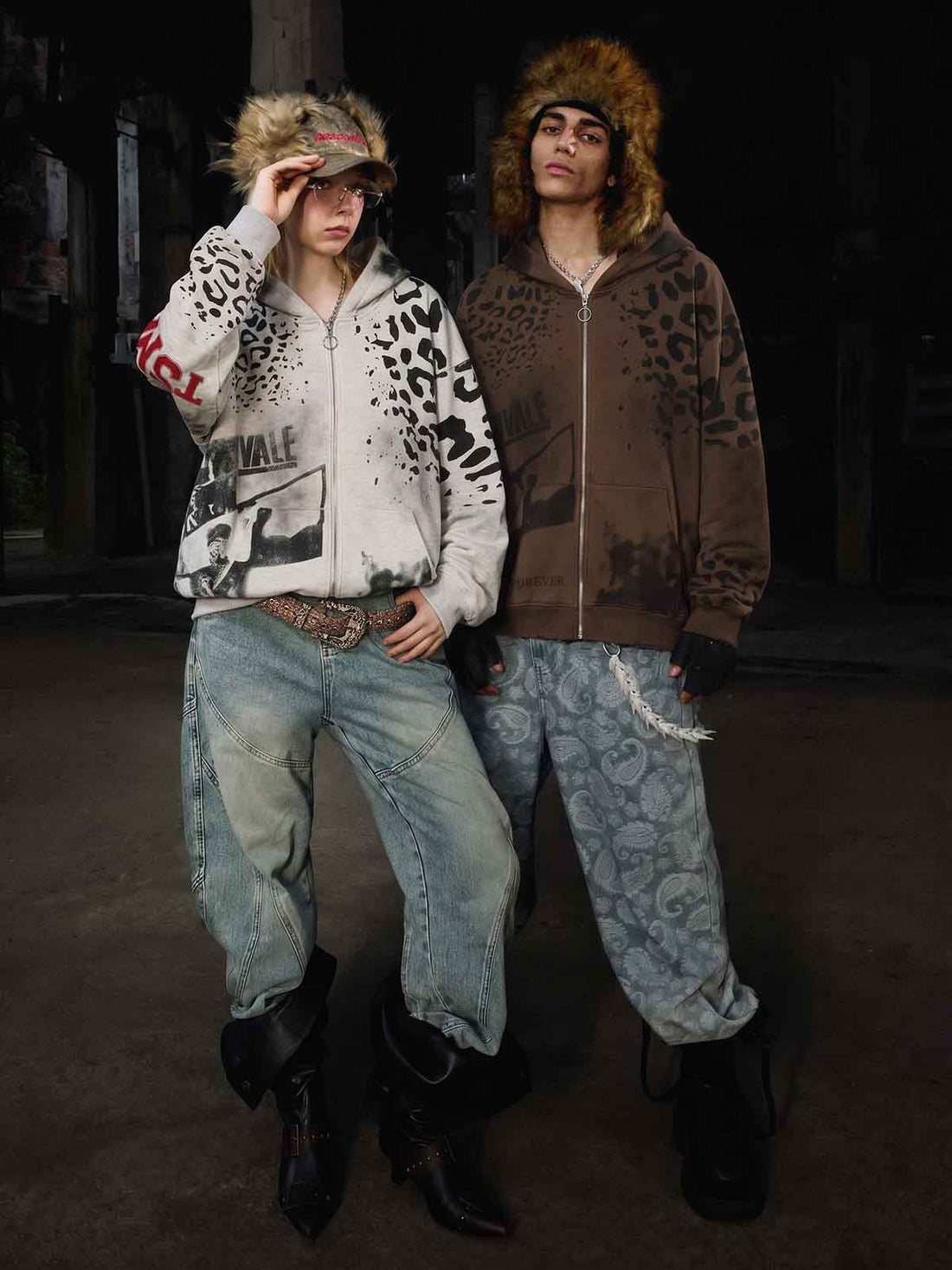 Moletom Masculino Leopard Appliqué — Pavtros