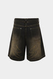 Bermuda Barra Crew Jeans B Reflexo (Graphite)