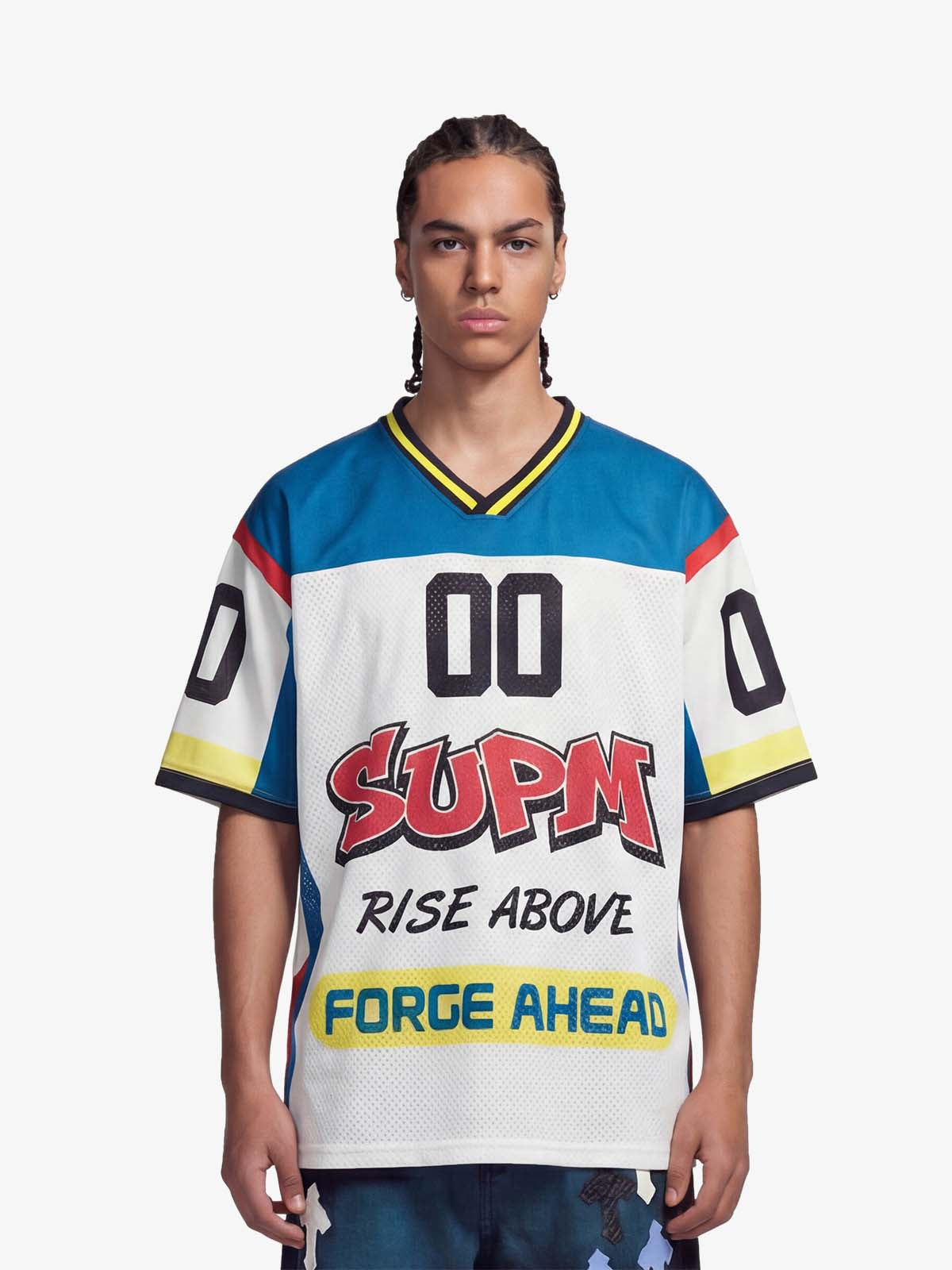 Camiseta Pavtros Studios Rise Above Retro Jersey Oversized