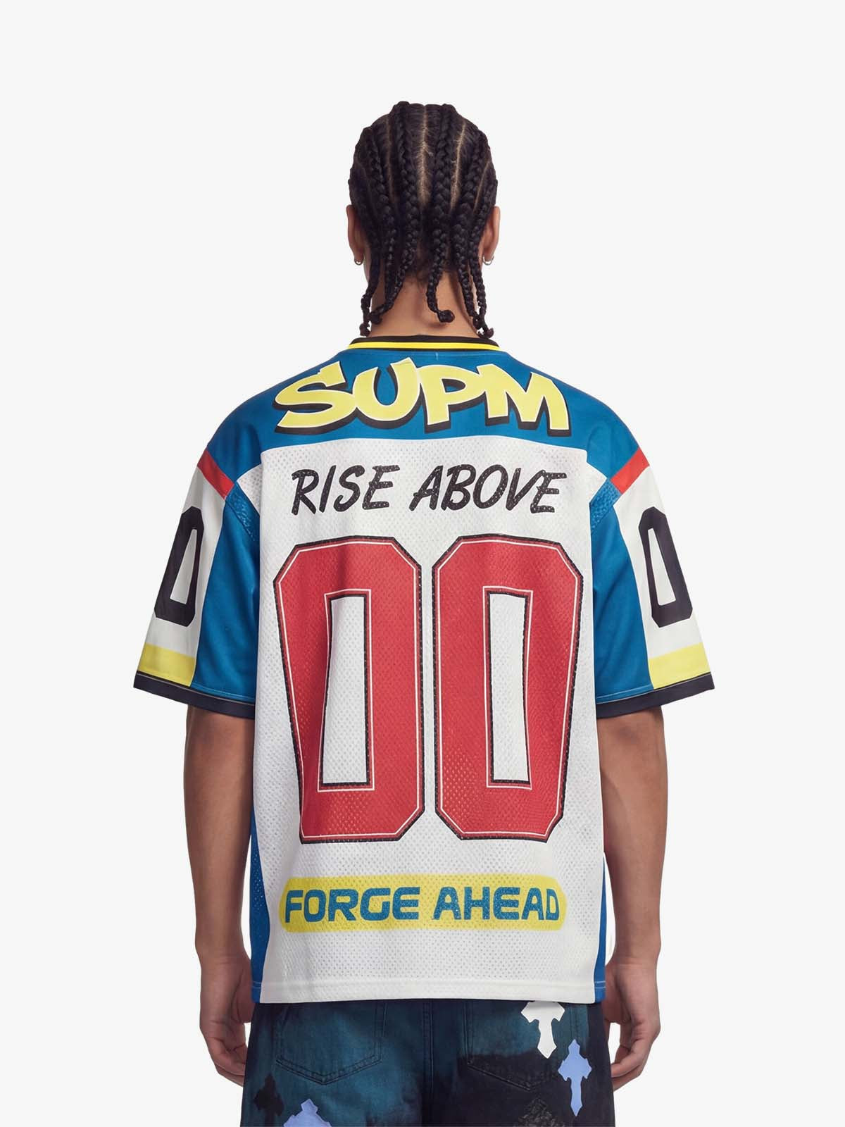 Camiseta Pavtros Studios Rise Above Retro Jersey Oversized