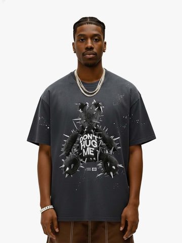 Camiseta Pavtros Spiked Bear Don't Hug Me
