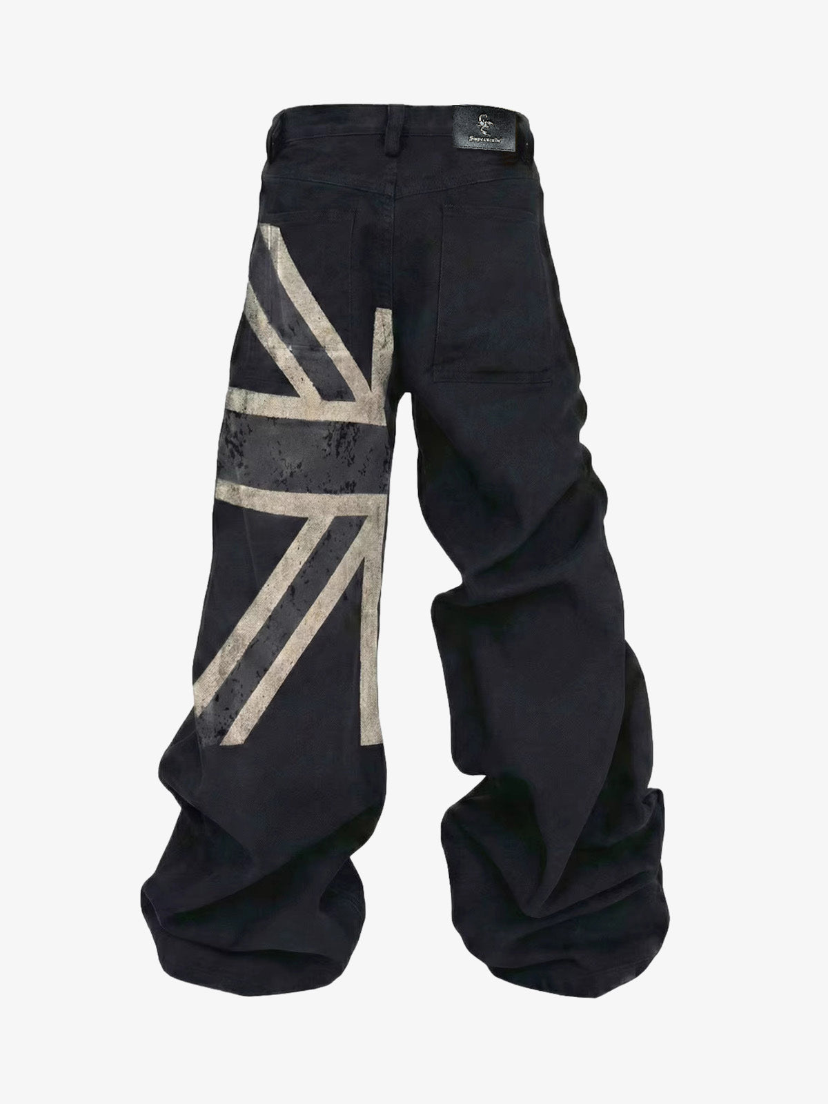 Calça Pavtros Flag Graphic Washed Distressed
