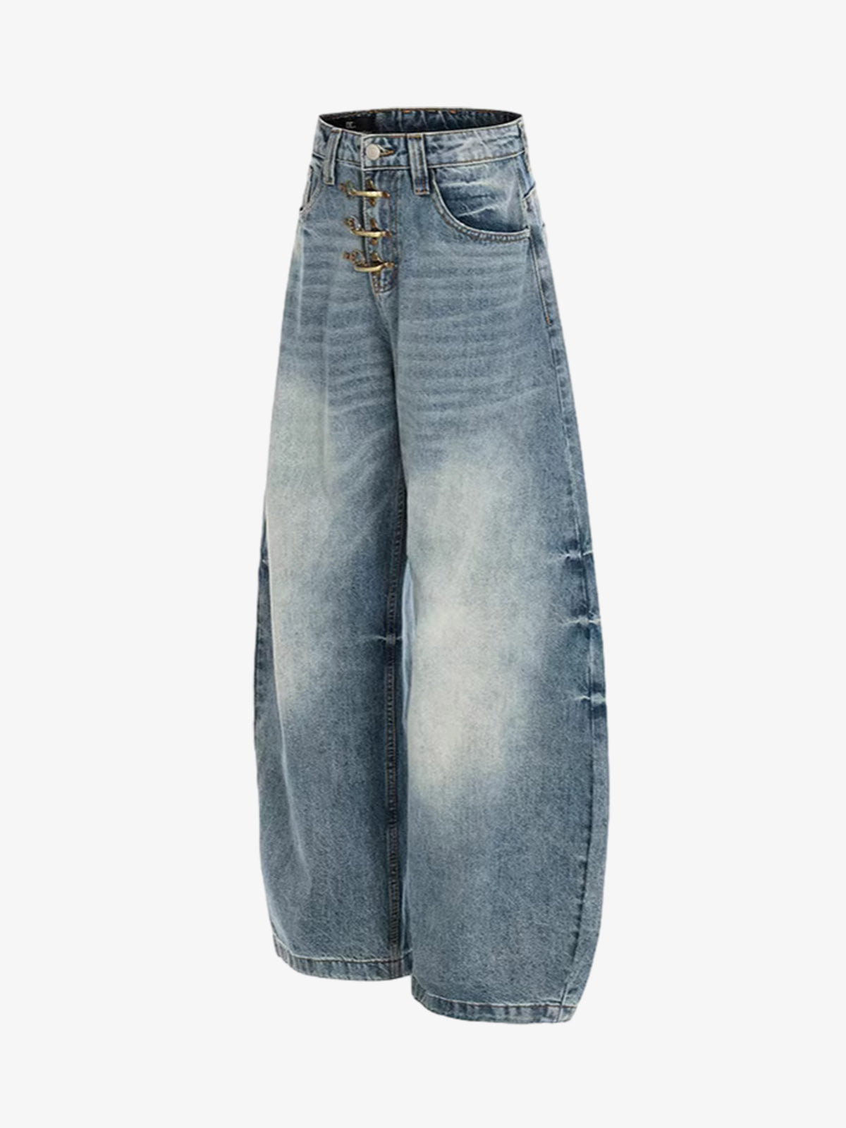 Calça Pavtros Washed Metal Hook Front