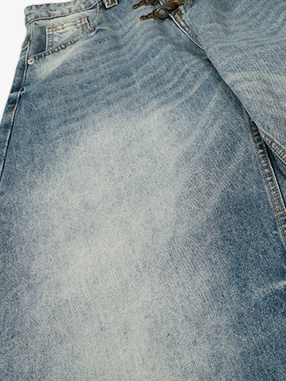 Calça Pavtros Washed Metal Hook Front