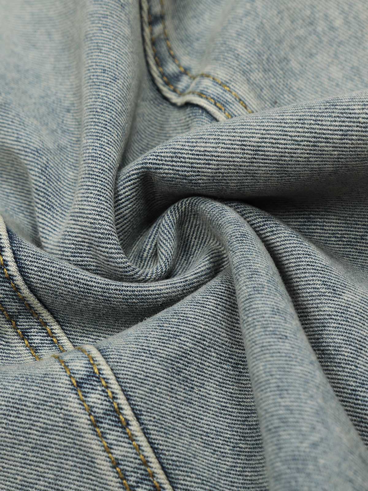 Calça Pavtros Belt Detail With Patchwork