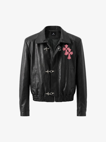 Jaqueta Pavtros Cross Embroidered Color Block