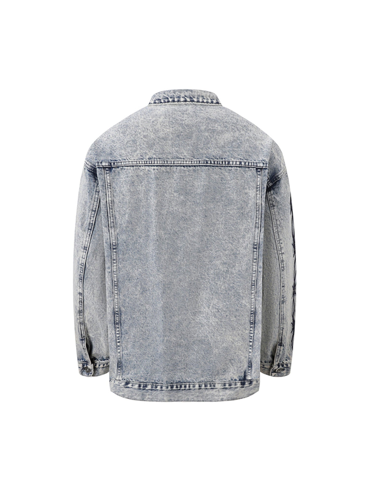 Jaqueta Pavtros Studios Barbed Wire Denim Jacket — Foto 2