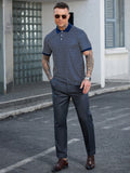 Camisa CasualCool Polo de Manga Curta Detalhada