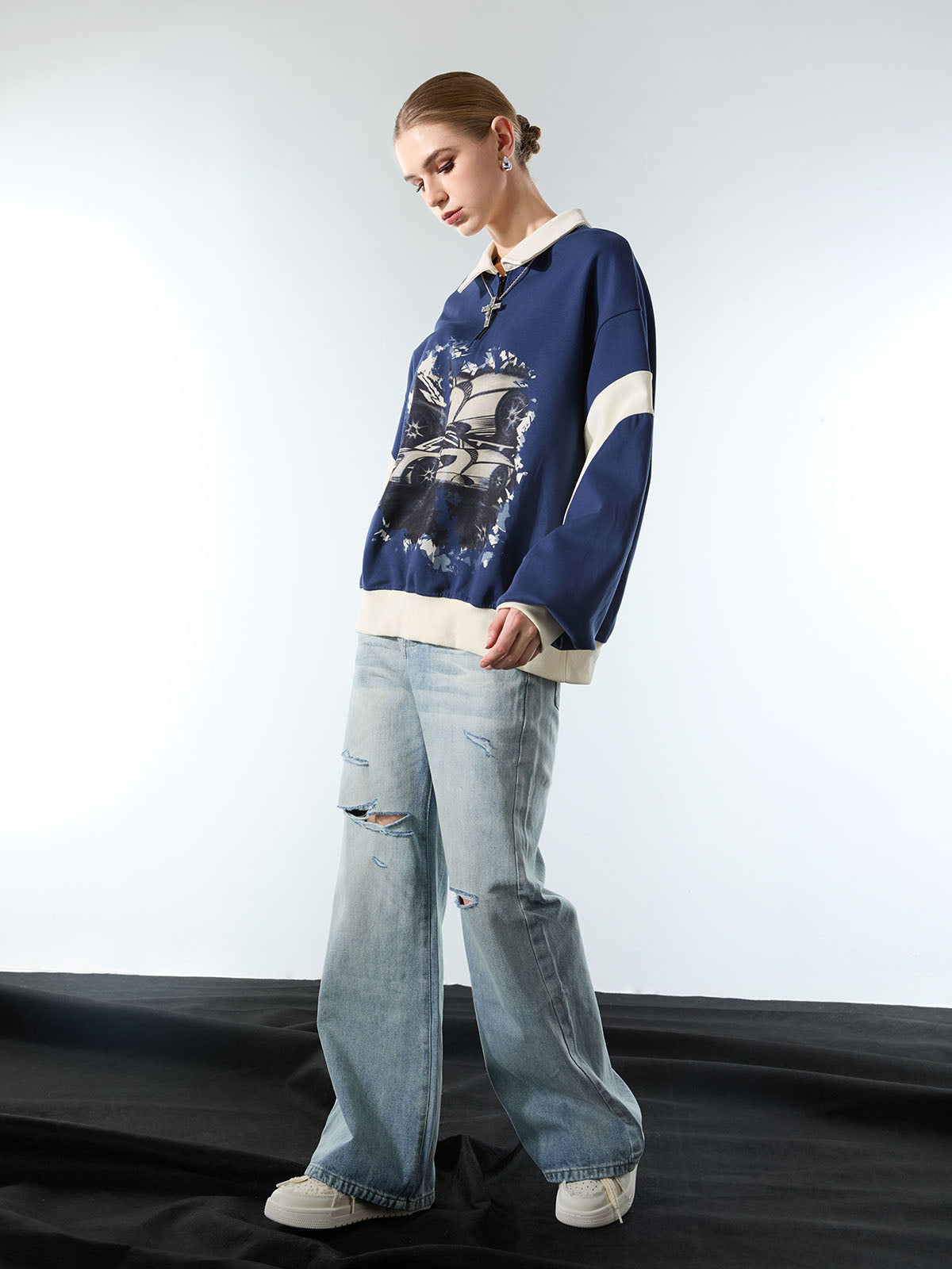 Calça Pavtros Ripped Washed