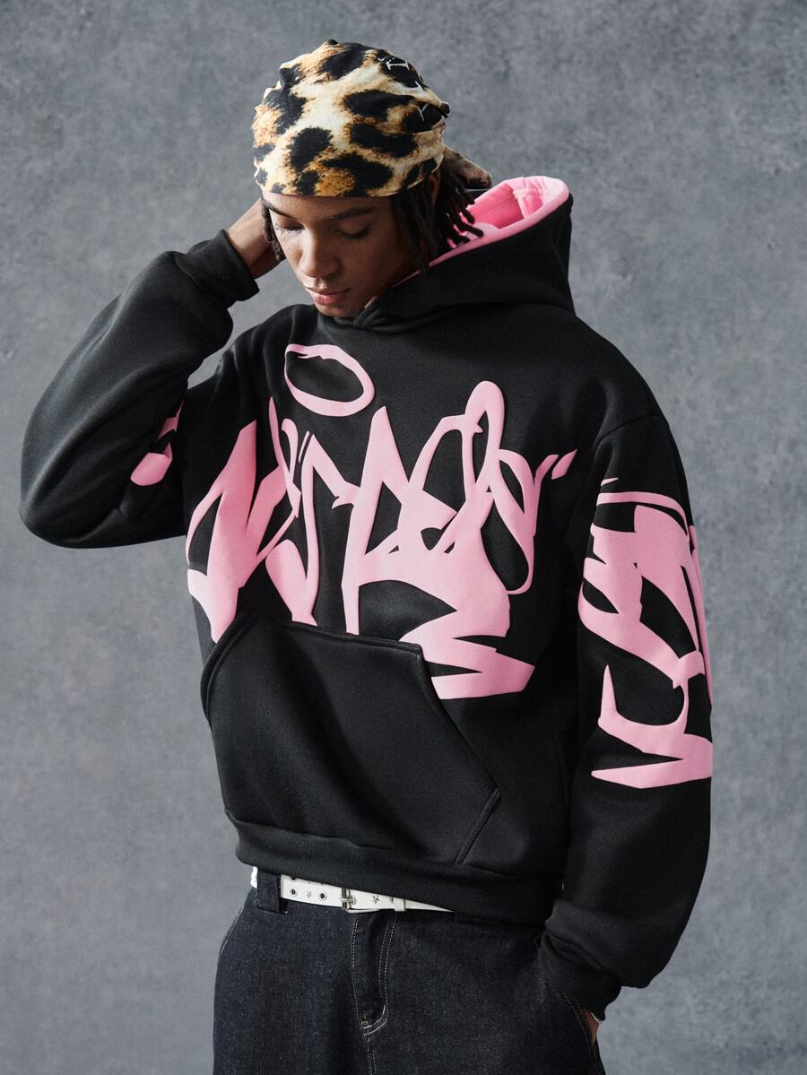 Moletom Pavtros Oversized Grafite Preto