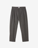 FUBAR HOUNDSTOOTH PLEATED PANT