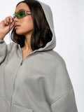 Moletom Oversized Confort Zíper