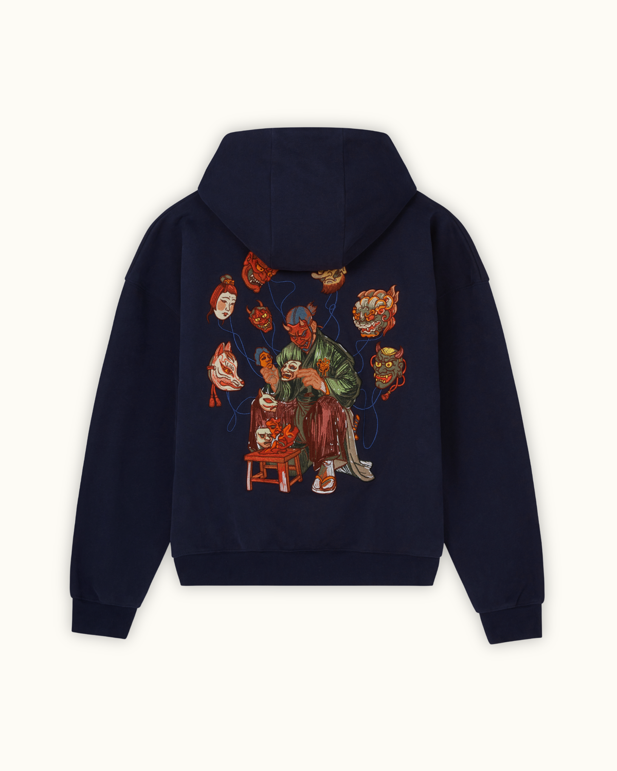 Moletom Pavtros Studios Japanese Mask Artisan Hoodie — Foto 1