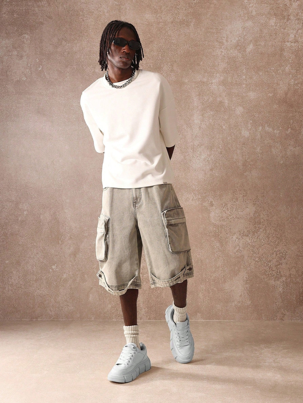 Camiseta Pavtros Boxy Oversized Veludo