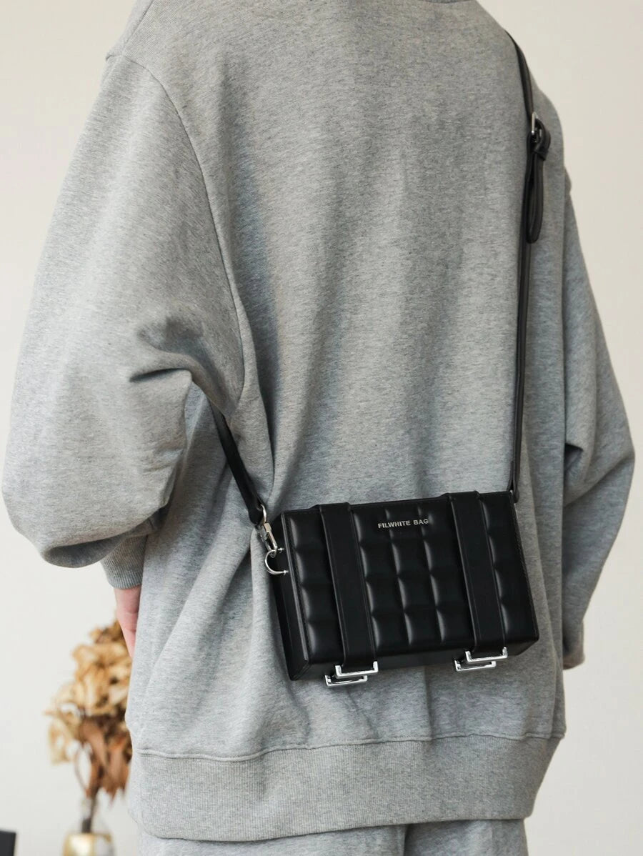 Shoulder bag Pavtros Clutch Preta