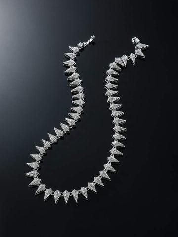 Colar Chain Strass