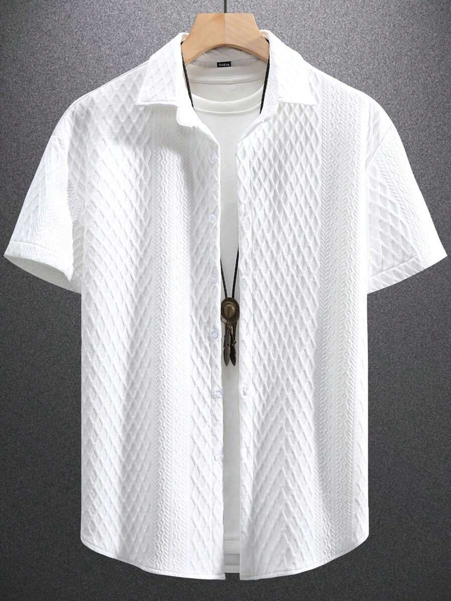Blusa Pavtros Virada Tricotada Texturizada Ombro